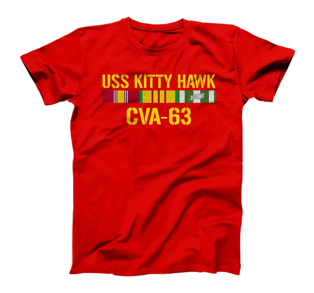 USS Kitty Hawk CVA-63 Vietnam Veteran Premium T-Shirt