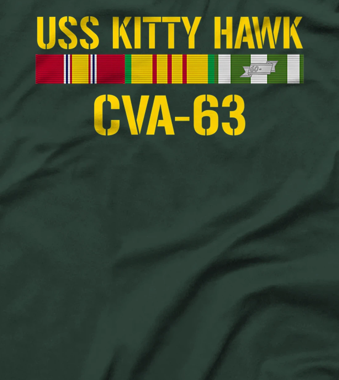 USS Kitty Hawk CVA-63 Vietnam Veteran Premium T-Shirt