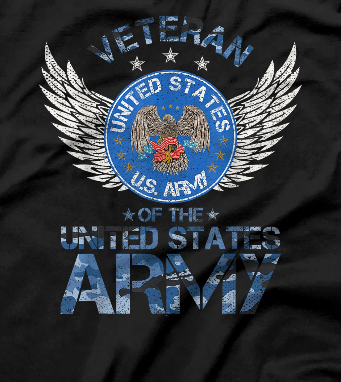 Vintage Veteran Of The United States Army Funny U.S Military T-Shirt