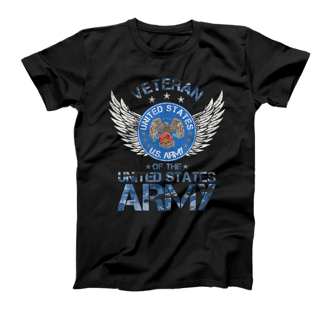 Vintage Veteran Of The United States Army Funny U.S Military T-Shirt