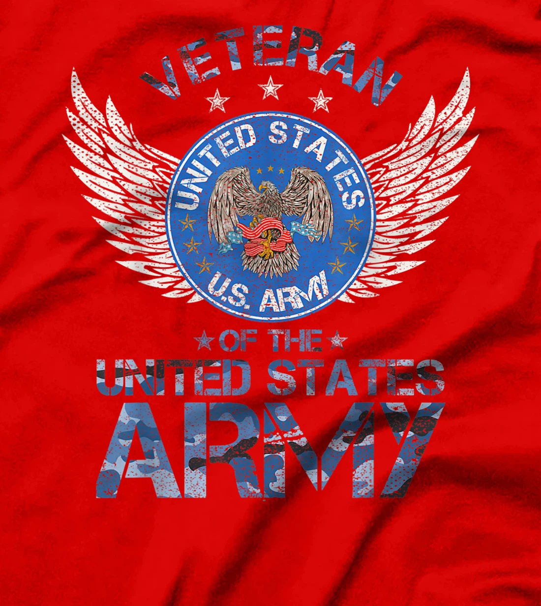 Vintage Veteran Of The United States Army Funny U.S Military T-Shirt