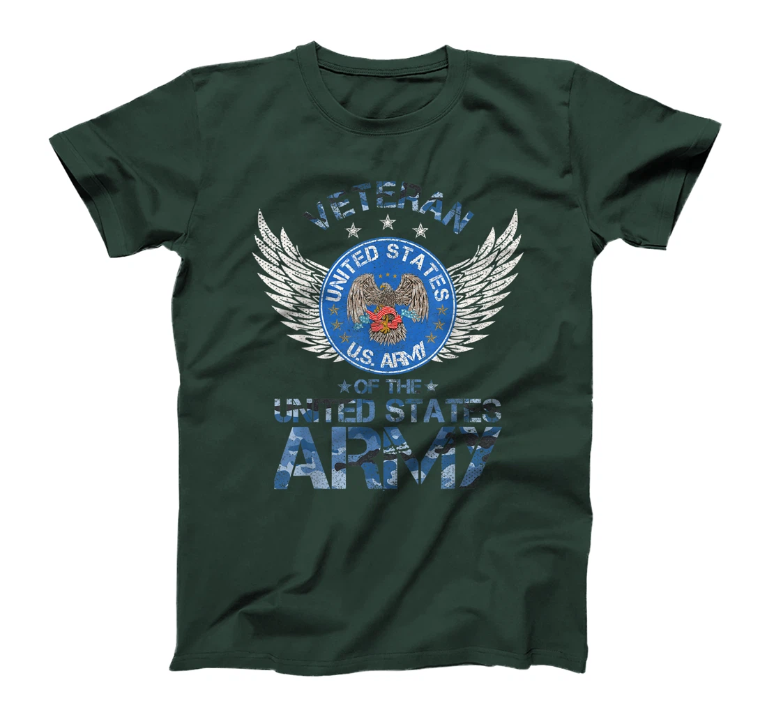 Vintage Veteran Of The United States Army Funny U.S Military T-Shirt