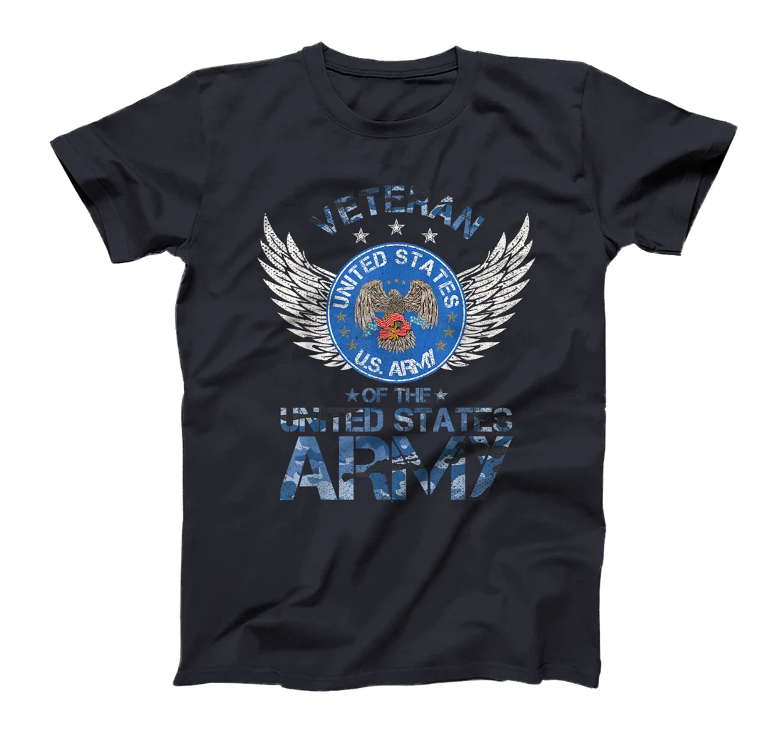 Vintage Veteran Of The United States Army Funny U.S Military T-Shirt