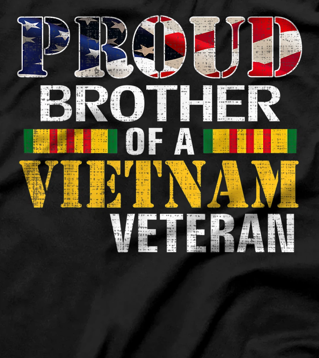Proud Brother Of A Vietnam Veteran Gift For Veteran Day T-Shirt