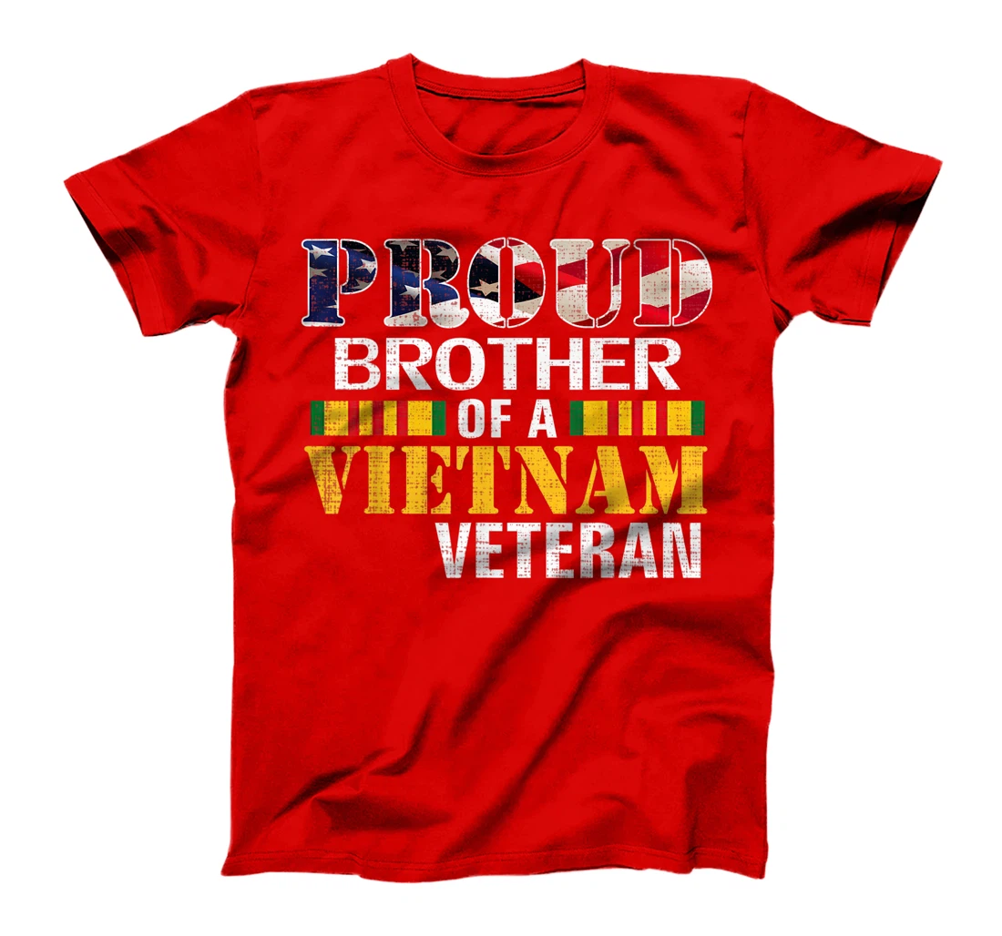 Proud Brother Of A Vietnam Veteran Gift For Veteran Day T-Shirt