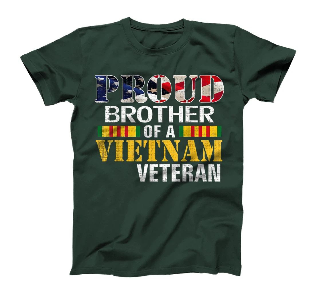 Proud Brother Of A Vietnam Veteran Gift For Veteran Day T-Shirt