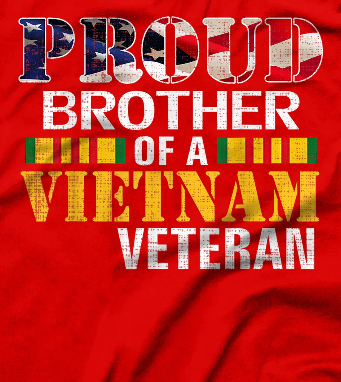 Proud Brother Of A Vietnam Veteran Gift For Veteran Day T-Shirt