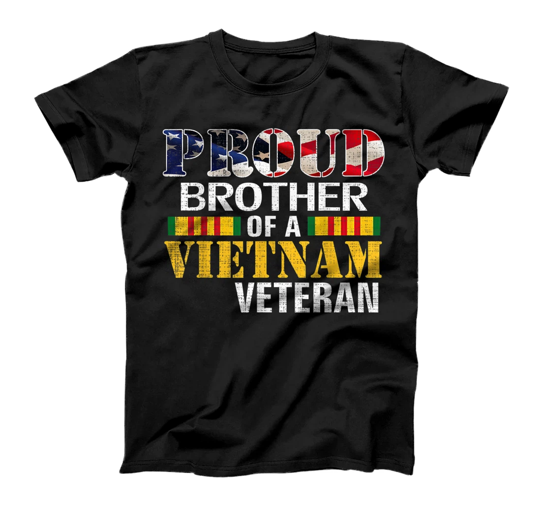 Proud Brother Of A Vietnam Veteran Gift For Veteran Day T-Shirt