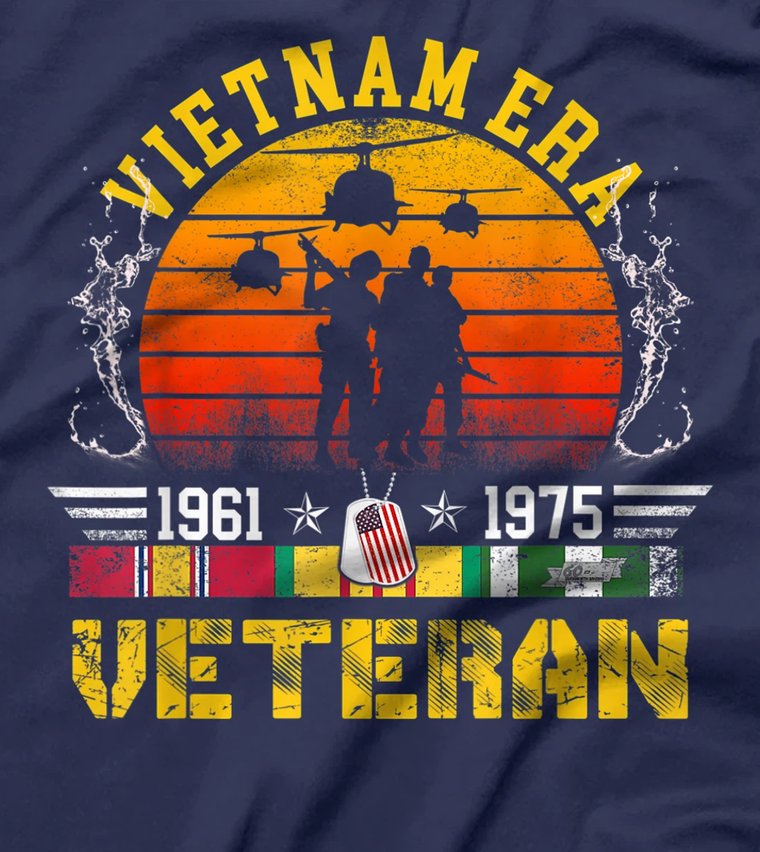 Veteran Gift T-Shirt Vietnam War Era Retired Soldier T-Shirt