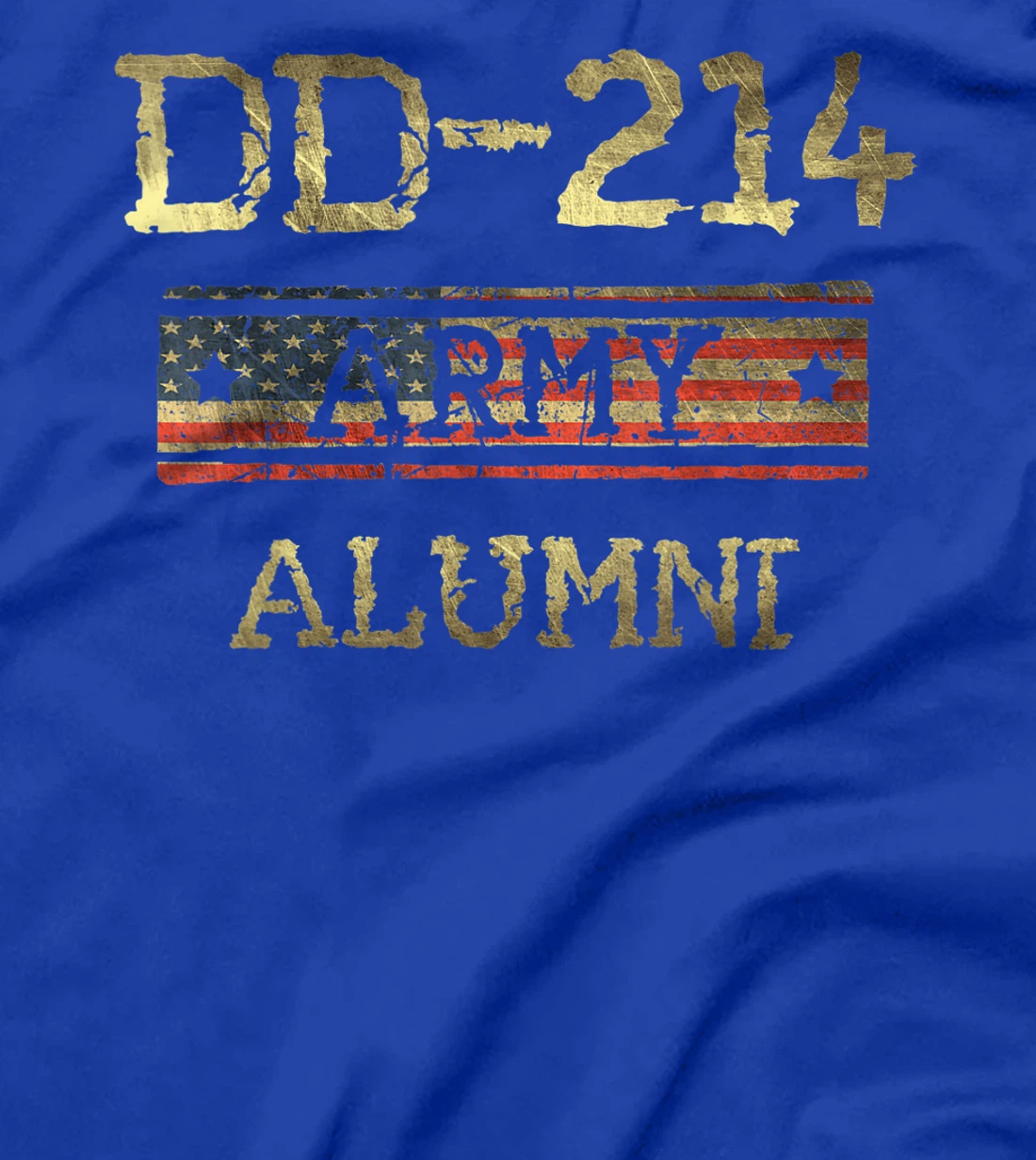 DD-214 US Army Alumni Vintage Veteran Retired Military Gift T-Shirt