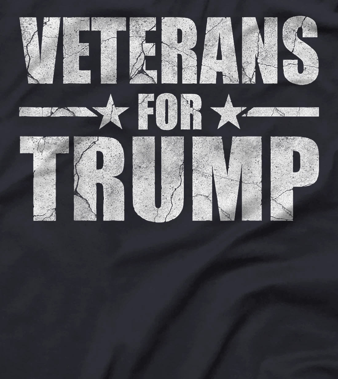 Veterans For Trump 2024 USA Presidential Election T-Shirt