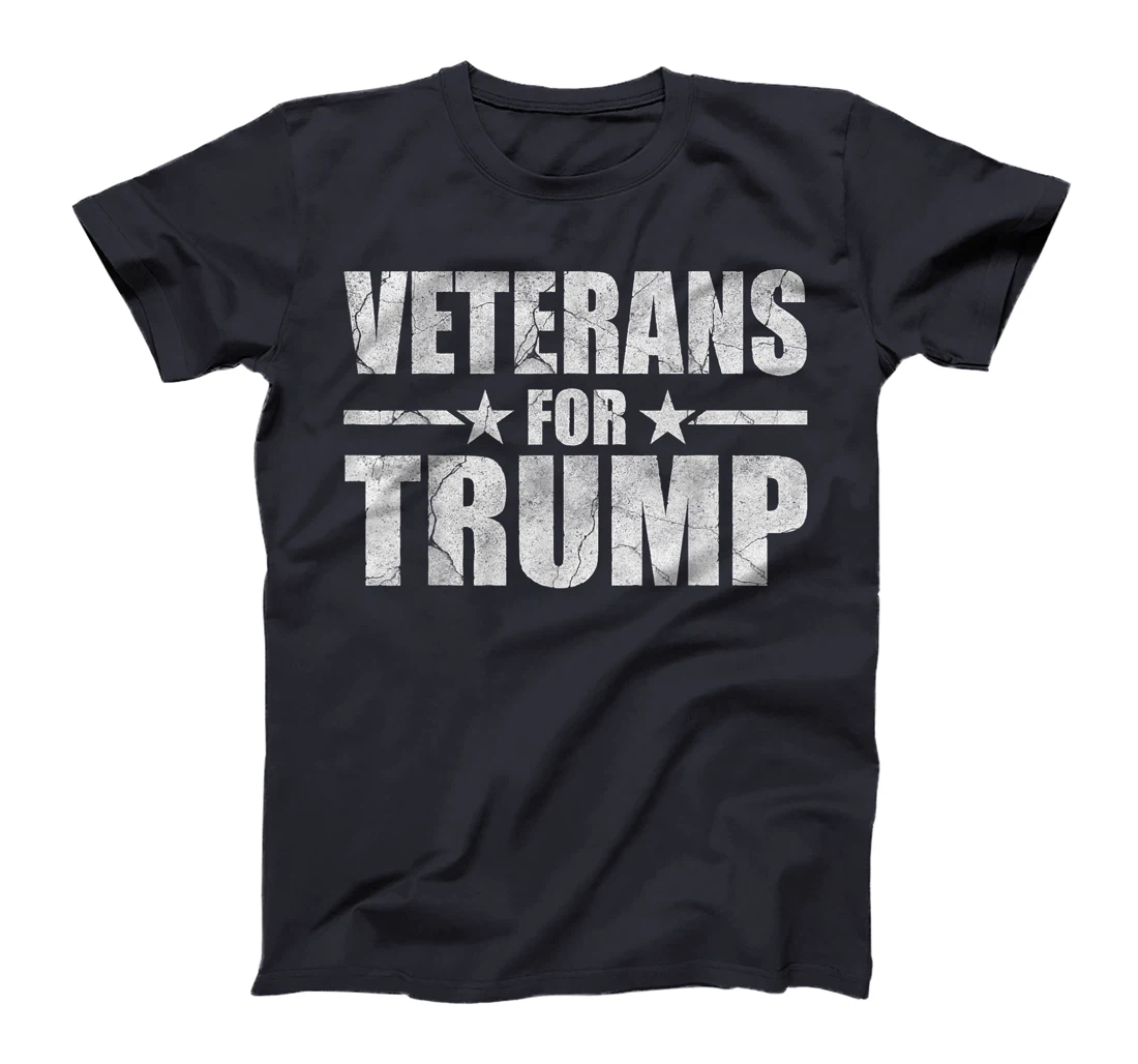 Veterans For Trump 2024 USA Presidential Election T-Shirt