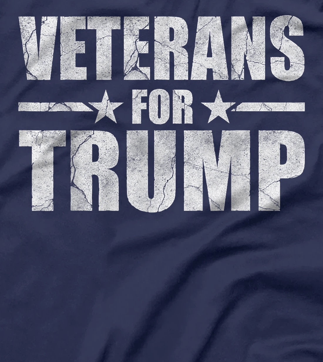 Veterans For Trump 2024 USA Presidential Election T-Shirt