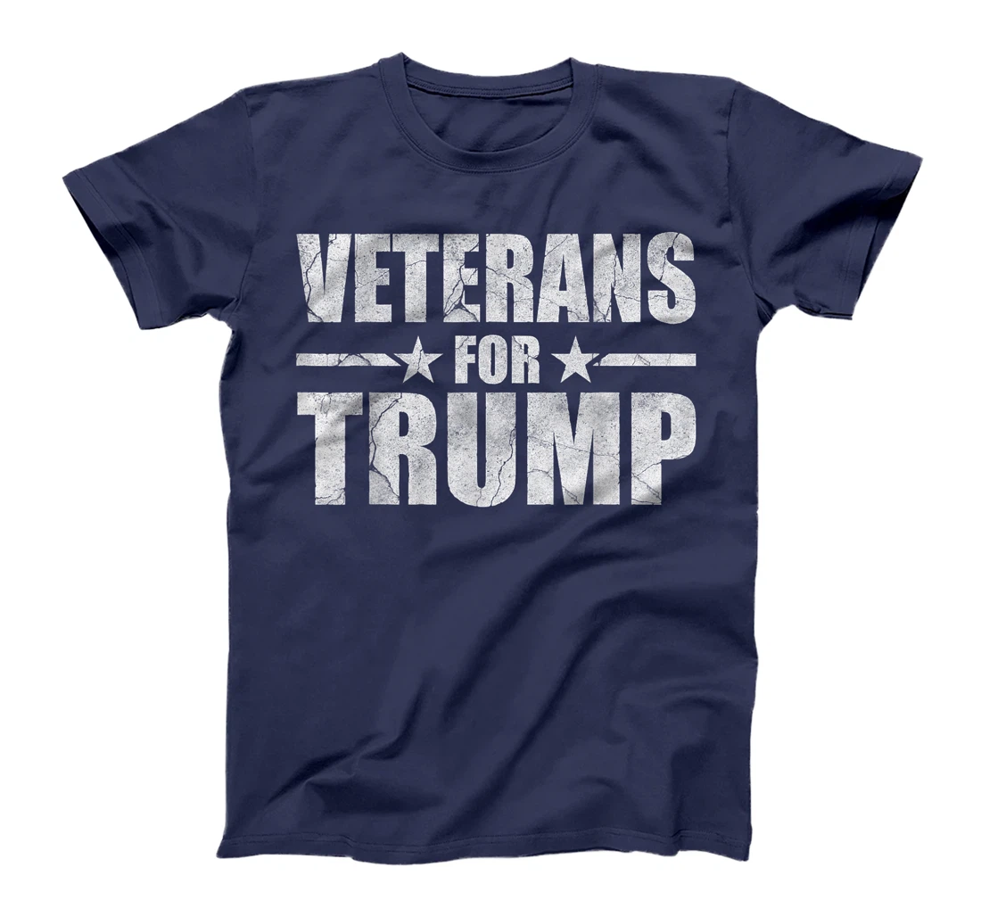 Veterans For Trump 2024 USA Presidential Election T-Shirt