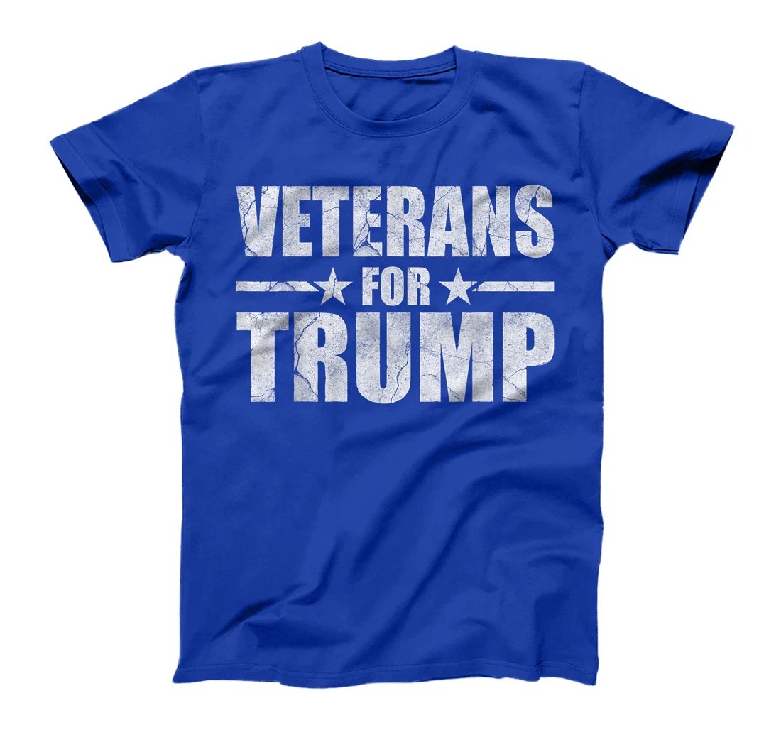 Veterans For Trump 2024 USA Presidential Election T-Shirt