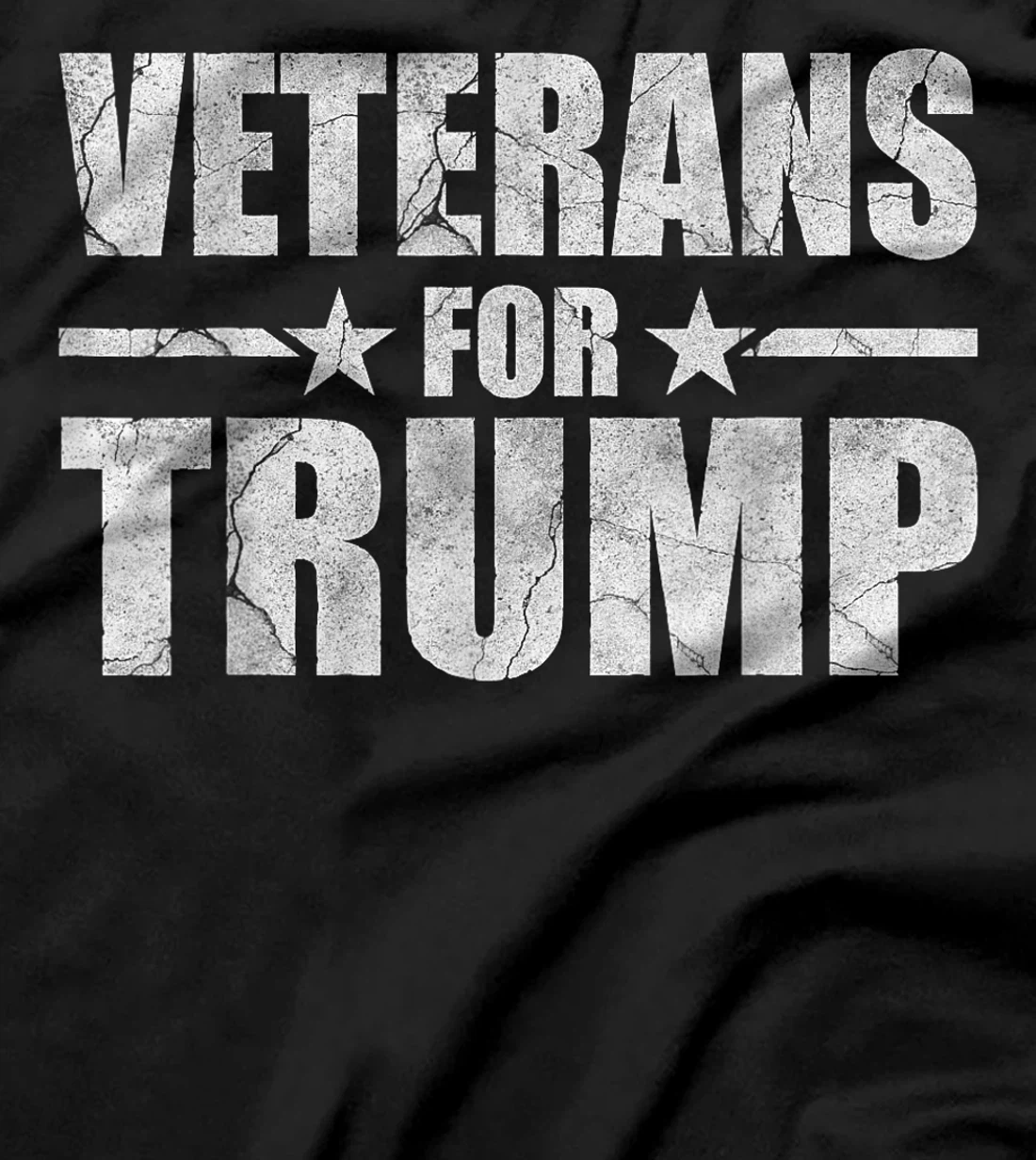 Veterans For Trump 2024 USA Presidential Election T-Shirt