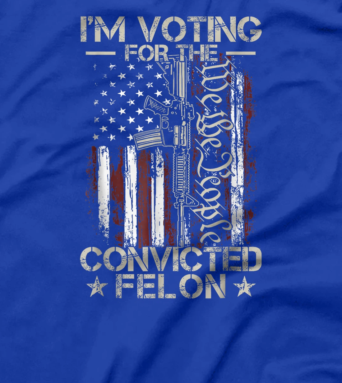 Trump 2024 Convicted Felon, I'm Voting Convicted Felon 2024 T-Shirt