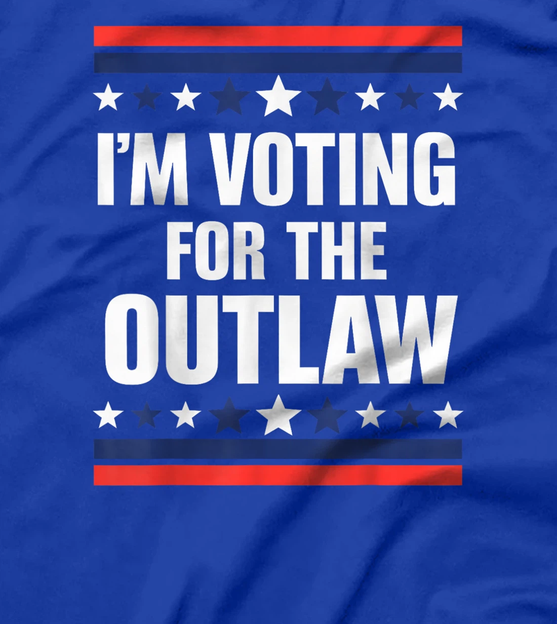 I'm Voting for The Outlaw Funny Pro Trump 2024 T-Shirt