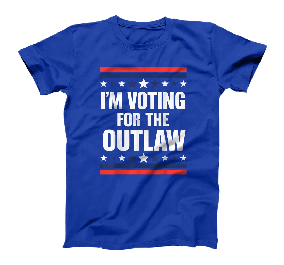 I'm Voting for The Outlaw Funny Pro Trump 2024 T-Shirt