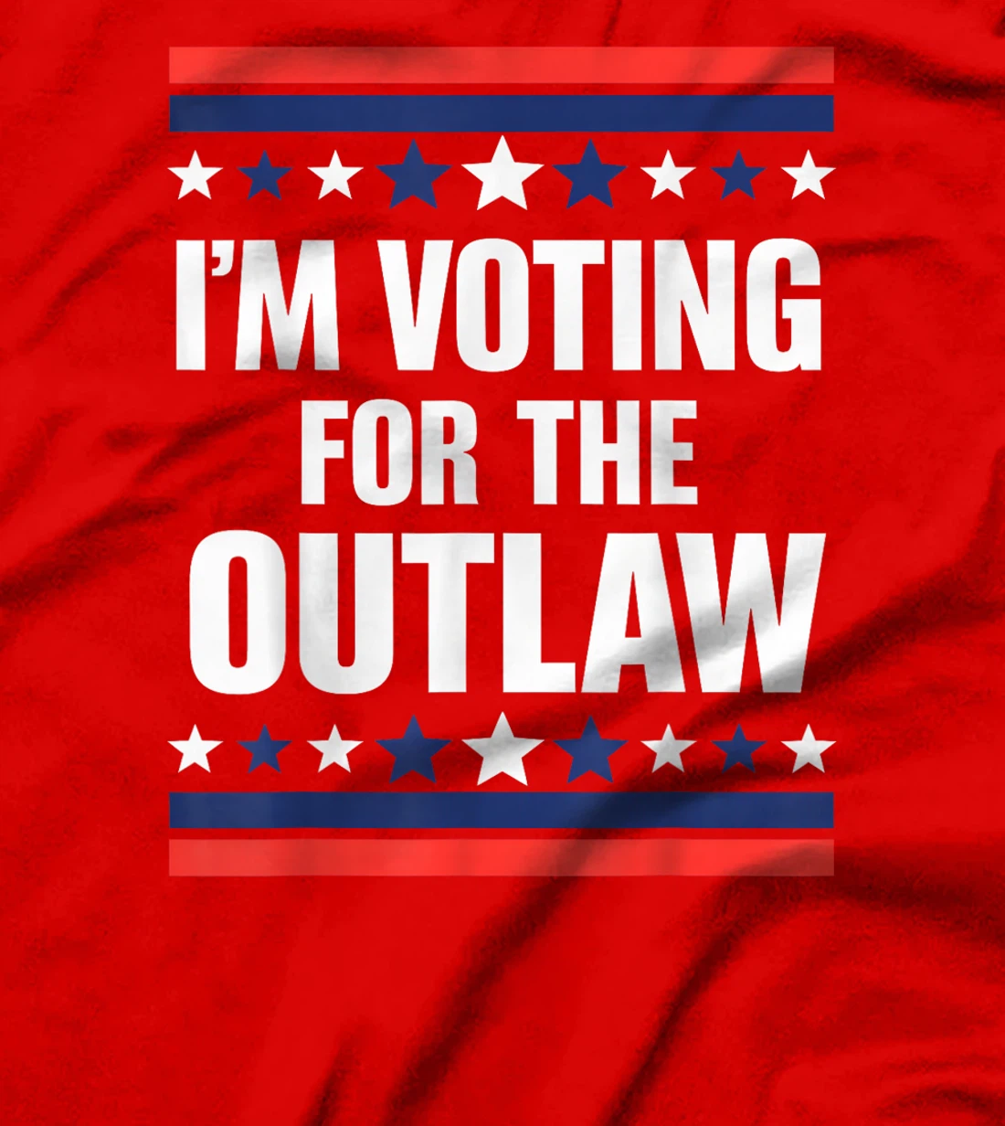 I'm Voting for The Outlaw Funny Pro Trump 2024 T-Shirt