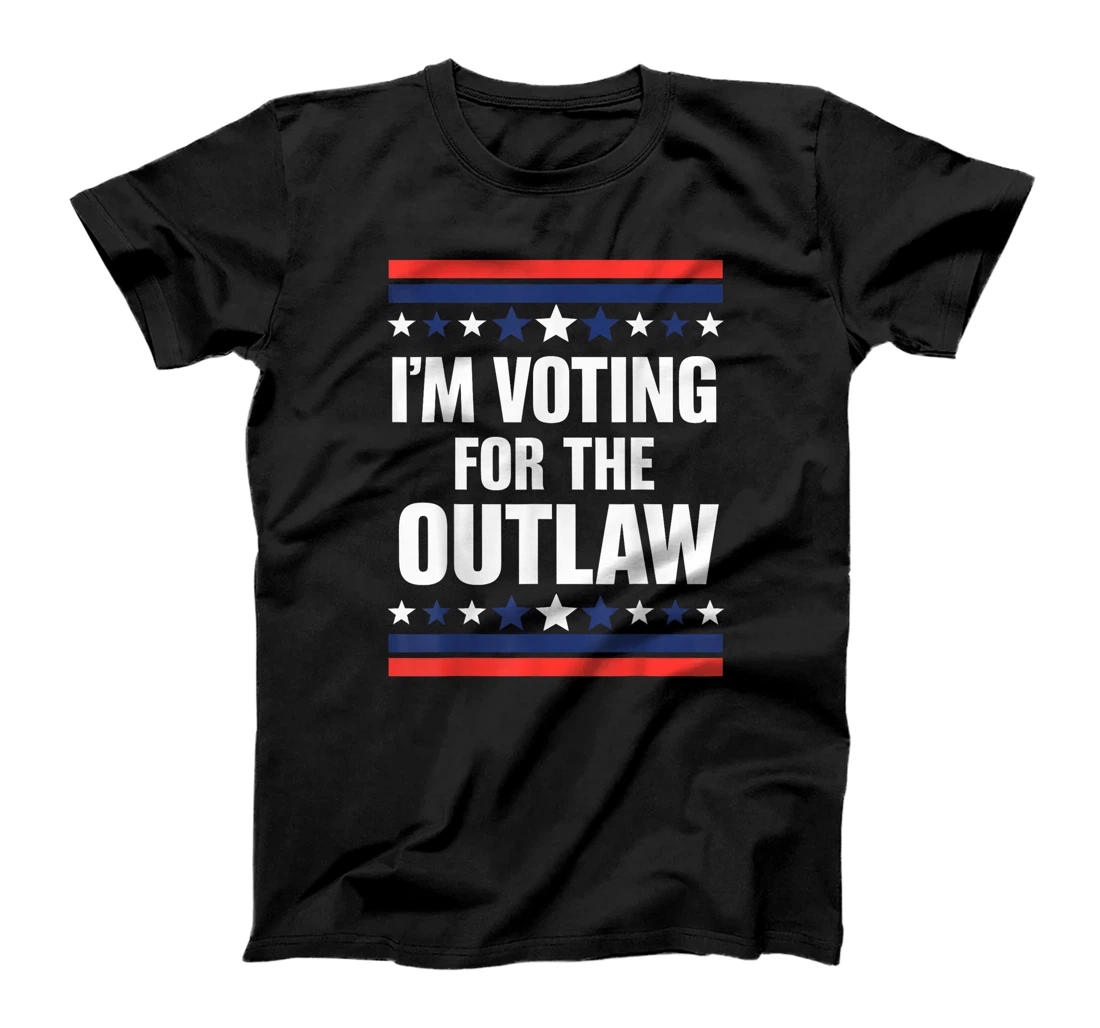 I'm Voting for The Outlaw Funny Pro Trump 2024 T-Shirt