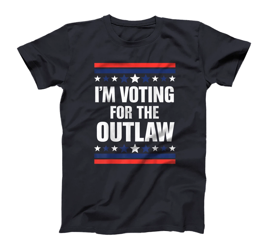 I'm Voting for The Outlaw Funny Pro Trump 2024 T-Shirt