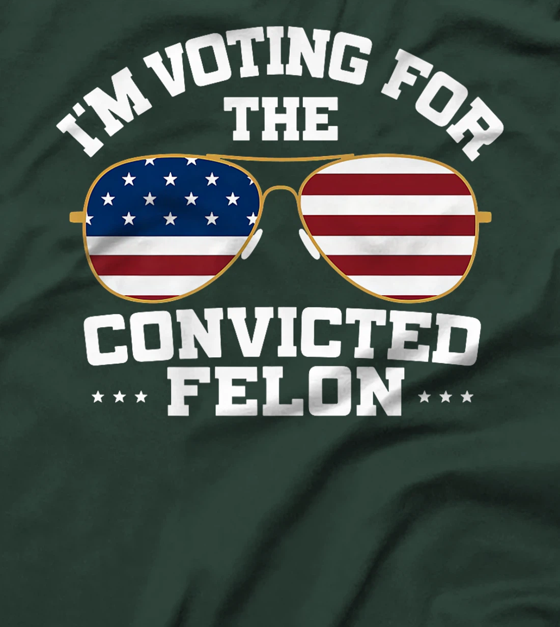 I'm Voting Convicted Felon Trump 2024 Convicted Felon Premium T-Shirt