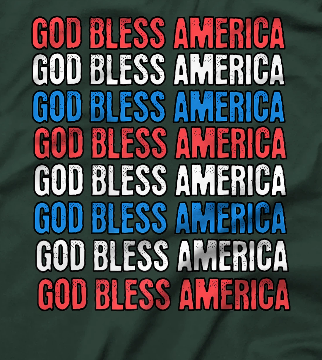 GOD BLESS AMERICA Premium T-Shirt