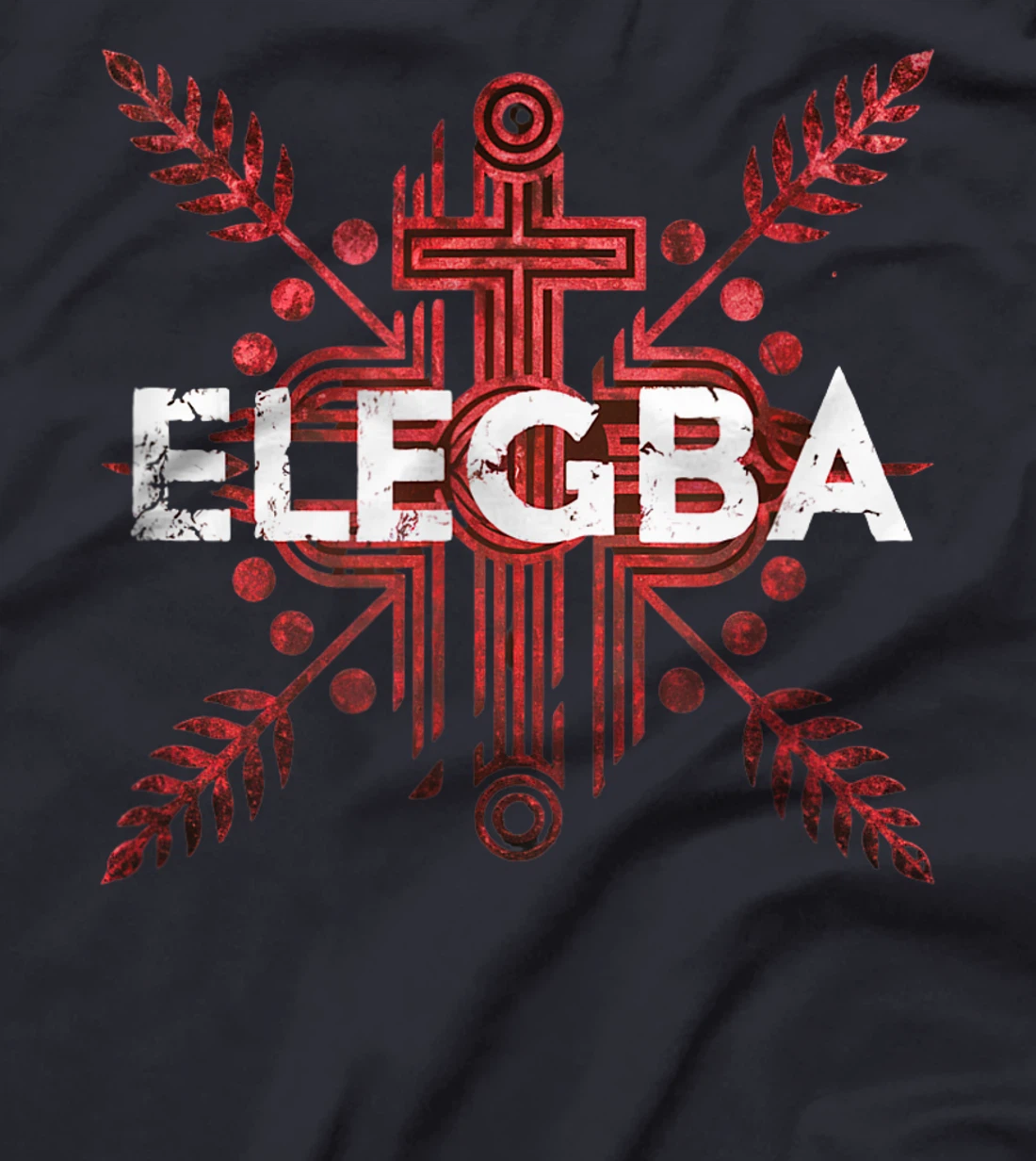 Papa Legba Elegba - Eleggua God Of The Crossroads Veve Esu T-Shirt