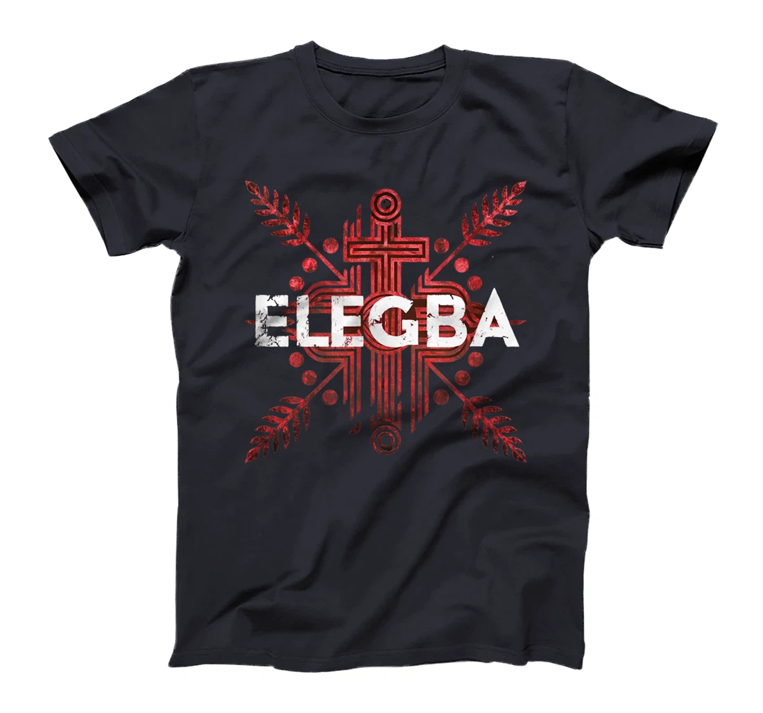 Papa Legba Elegba - Eleggua God Of The Crossroads Veve Esu T-Shirt