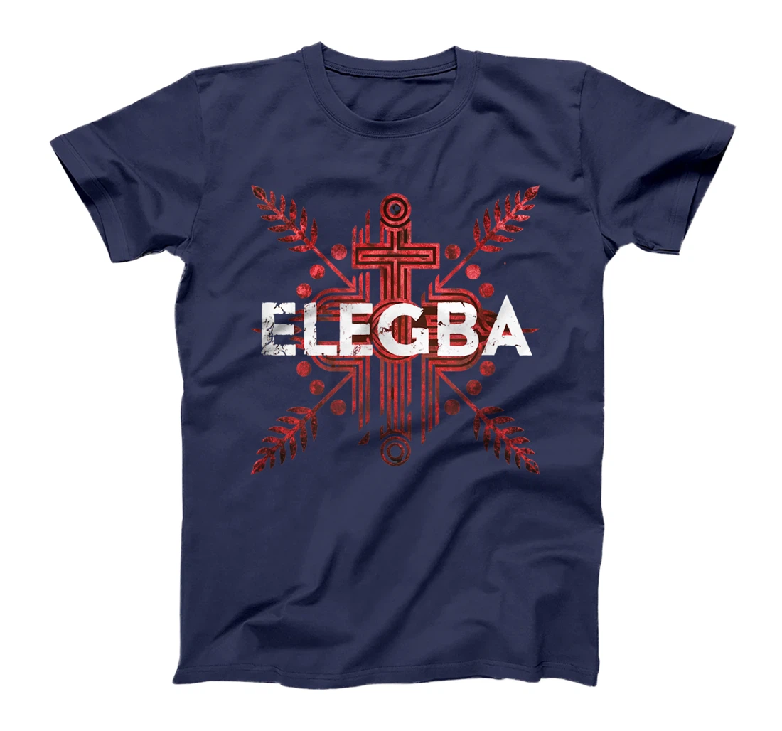 Papa Legba Elegba - Eleggua God Of The Crossroads Veve Esu T-Shirt