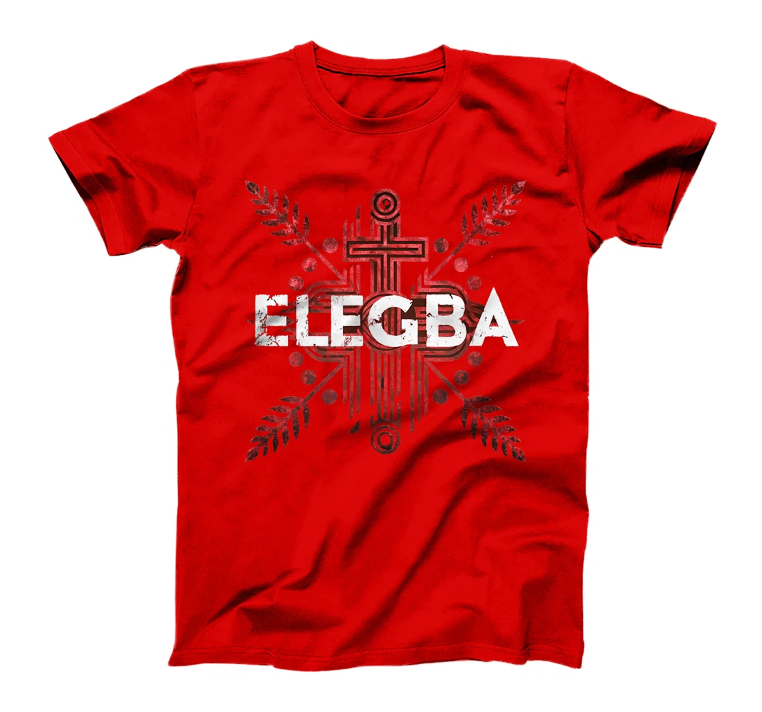 Papa Legba Elegba - Eleggua God Of The Crossroads Veve Esu T-Shirt