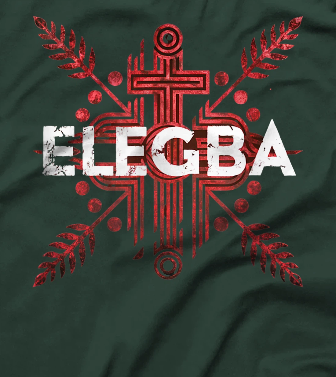 Papa Legba Elegba - Eleggua God Of The Crossroads Veve Esu T-Shirt