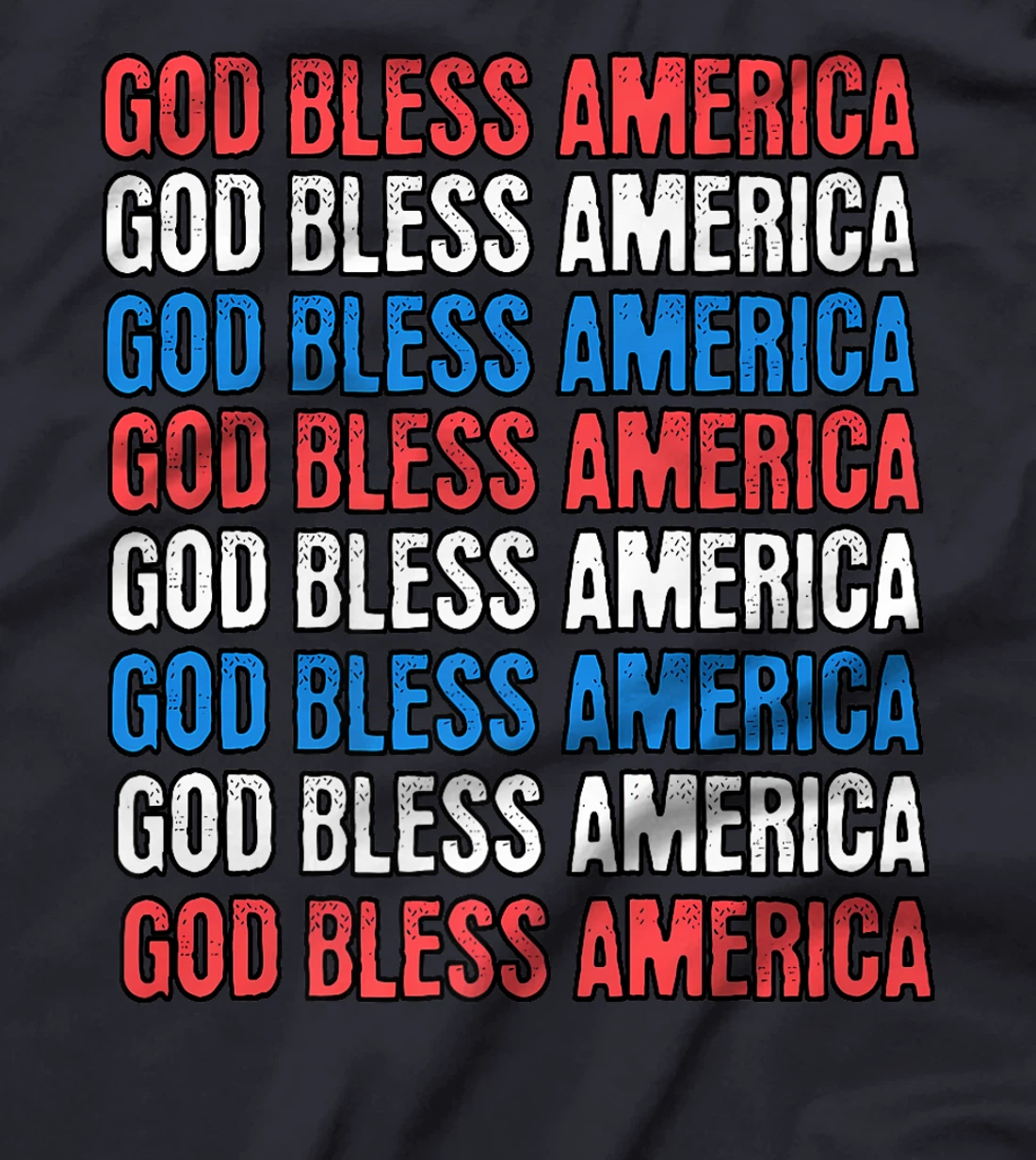GOD BLESS AMERICA Premium T-Shirt