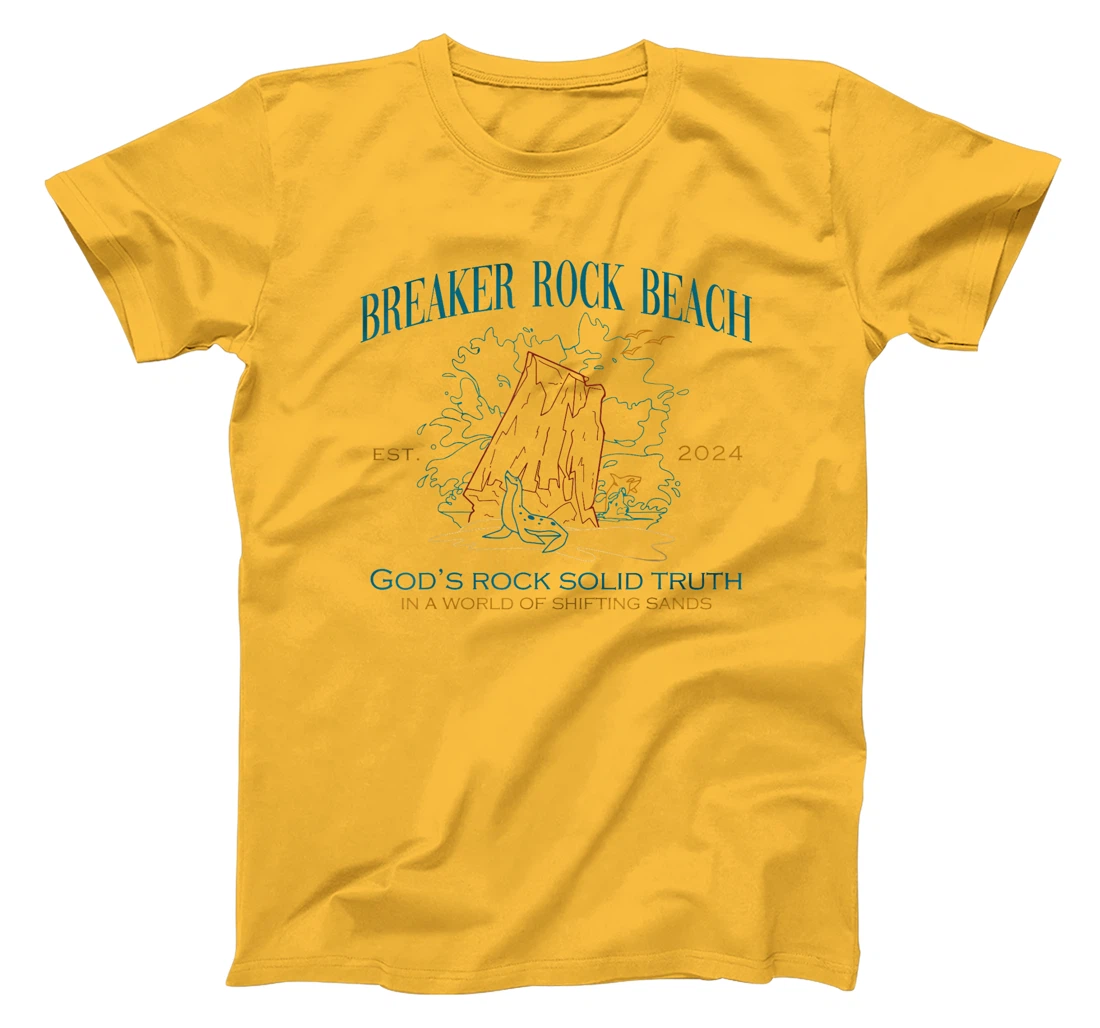 Breaker Rock Beach VBS 2024 God's Rock Solid Truth Bible T-Shirt