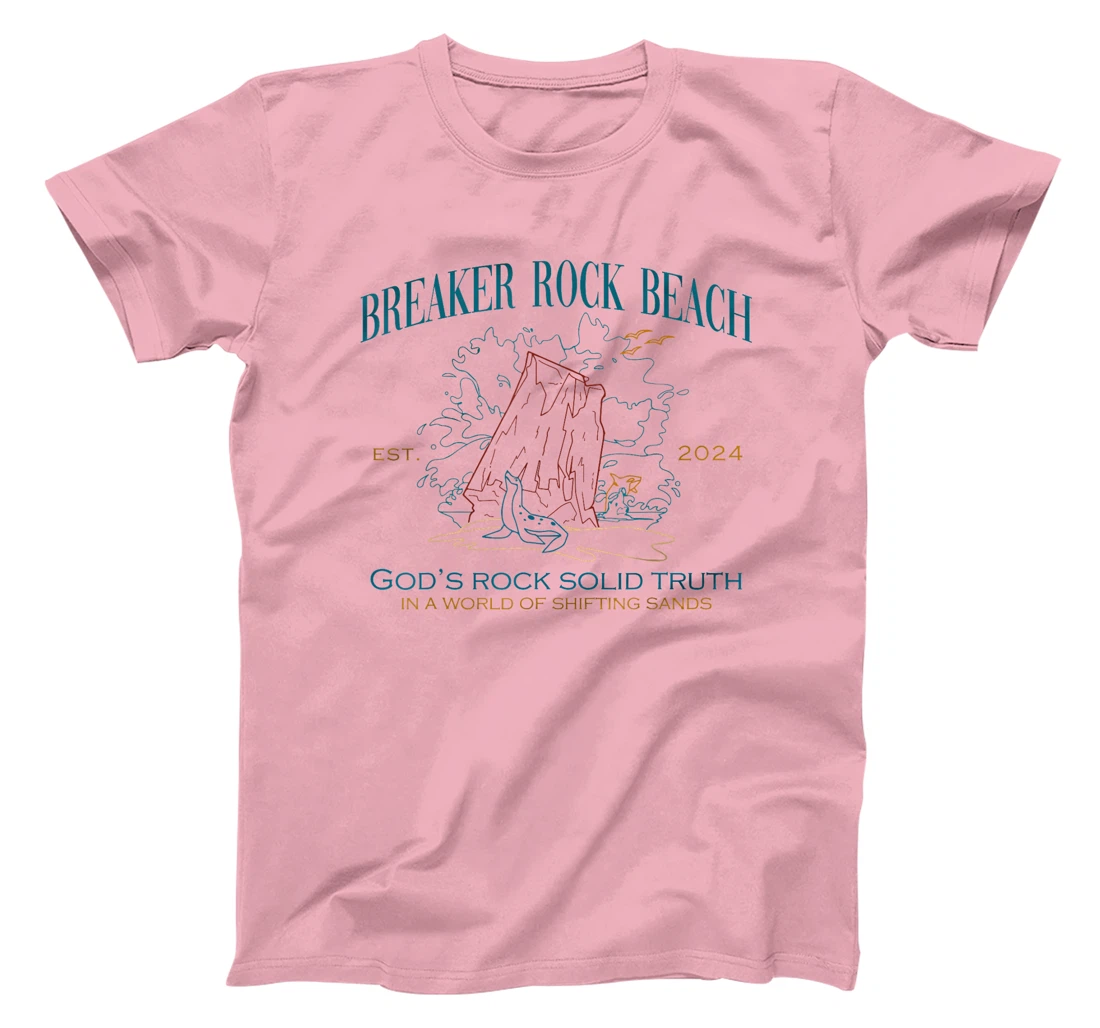 Breaker Rock Beach VBS 2024 God's Rock Solid Truth Bible T-Shirt