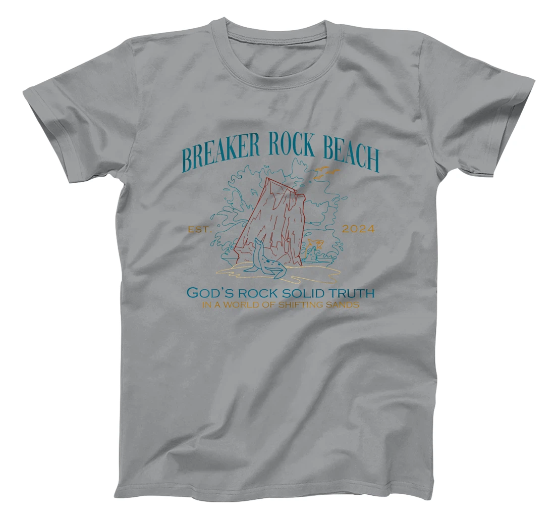 Breaker Rock Beach VBS 2024 God's Rock Solid Truth Bible T-Shirt