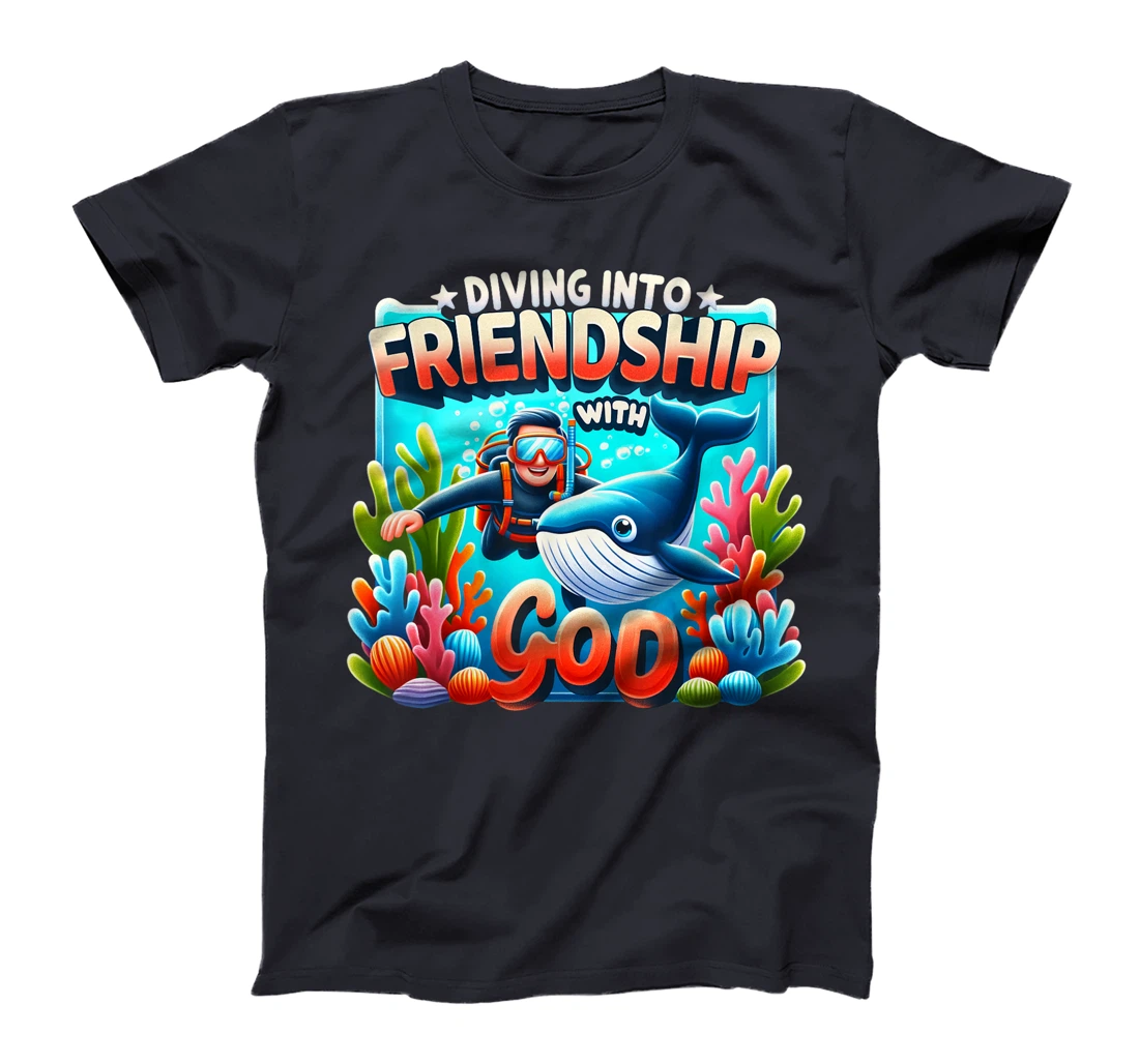 Diving Into Friendship God VBS 2024 Vacation Bible School T-Shirt