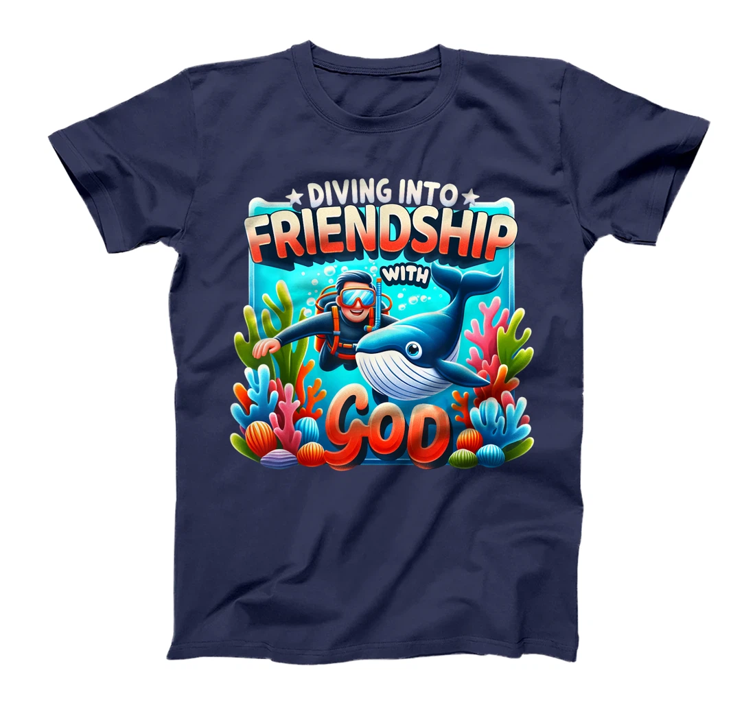 Diving Into Friendship God VBS 2024 Vacation Bible School T-Shirt