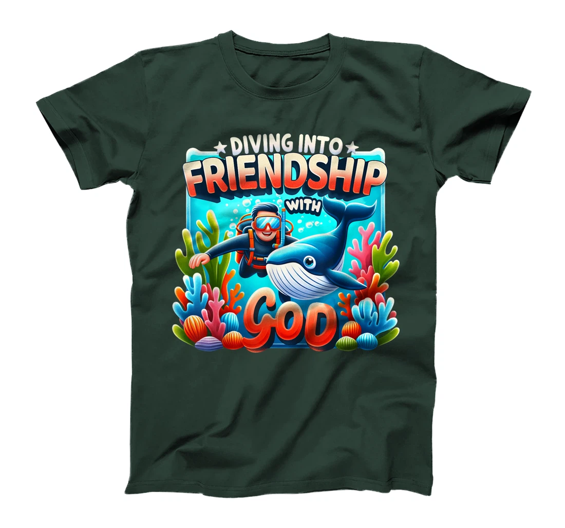 Diving Into Friendship God VBS 2024 Vacation Bible School T-Shirt