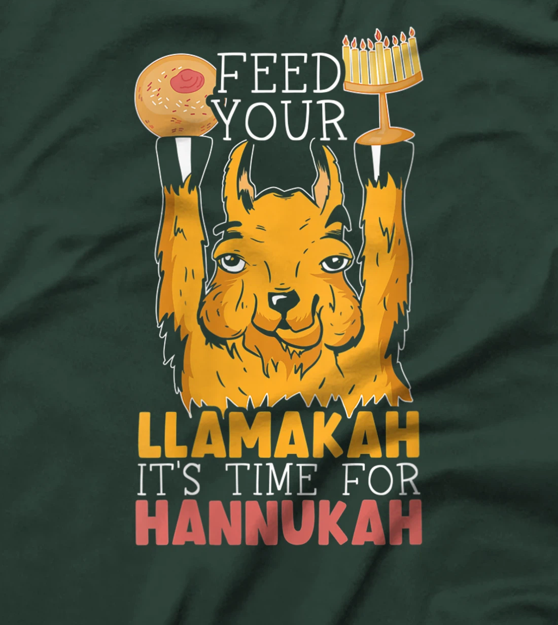 Womens Chanukah Menorah Hanukkah Israel Jew Jewish Pride T-Shirt