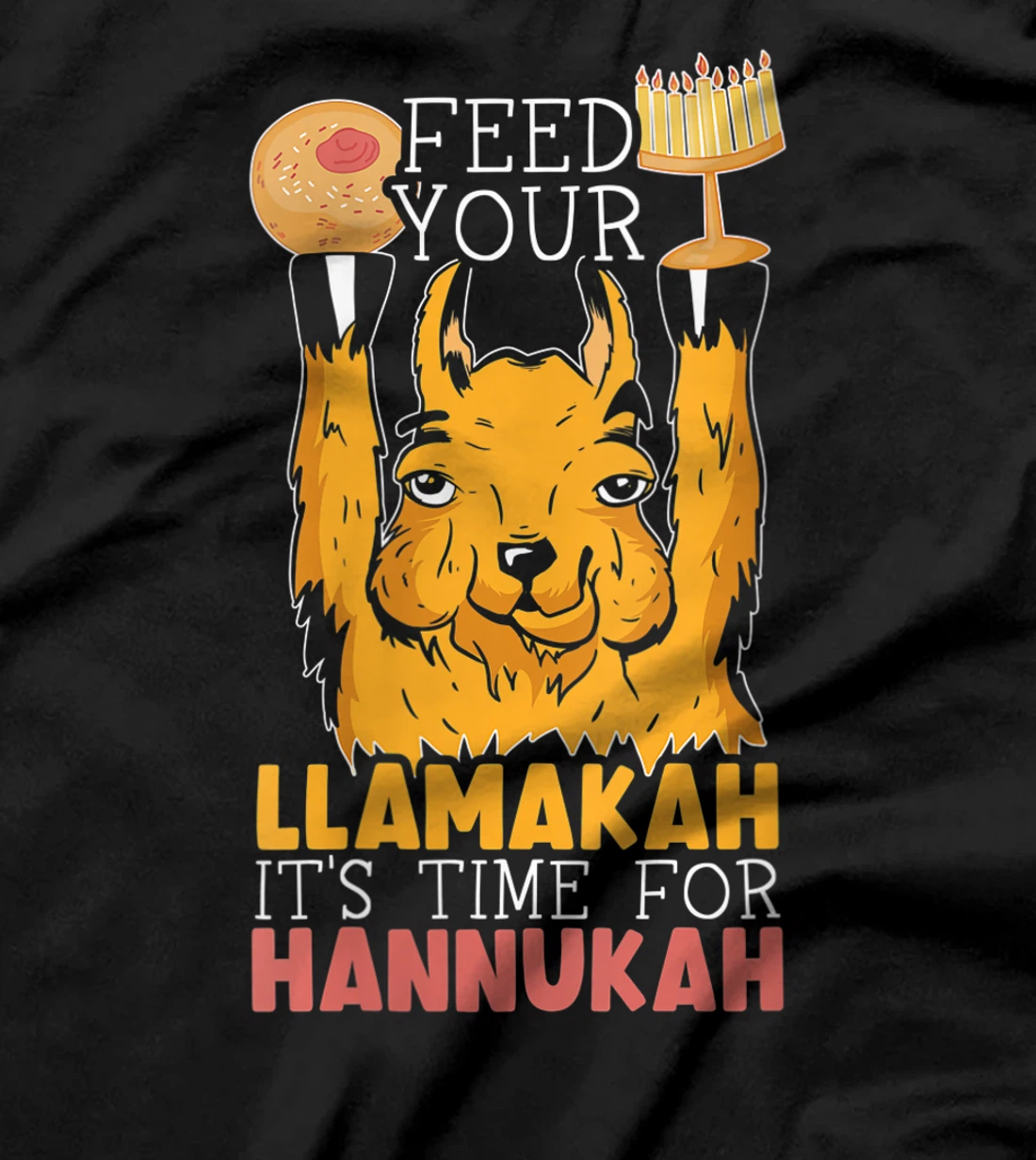 Womens Chanukah Menorah Hanukkah Israel Jew Jewish Pride T-Shirt