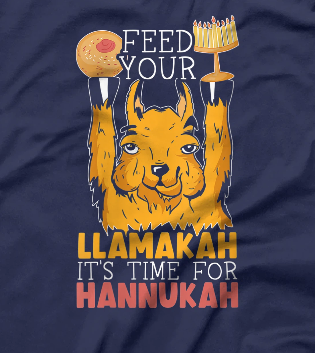 Womens Chanukah Menorah Hanukkah Israel Jew Jewish Pride T-Shirt