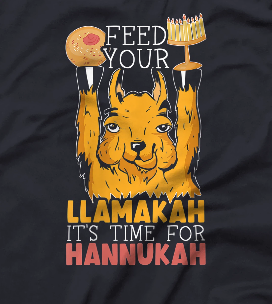 Womens Chanukah Menorah Hanukkah Israel Jew Jewish Pride T-Shirt