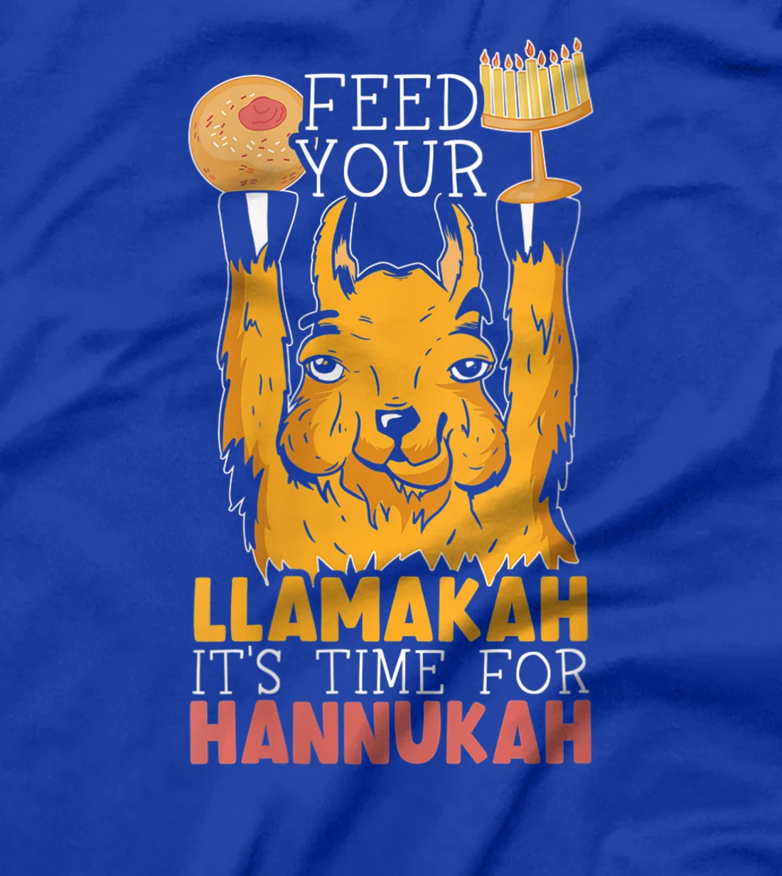 Womens Chanukah Menorah Hanukkah Israel Jew Jewish Pride T-Shirt