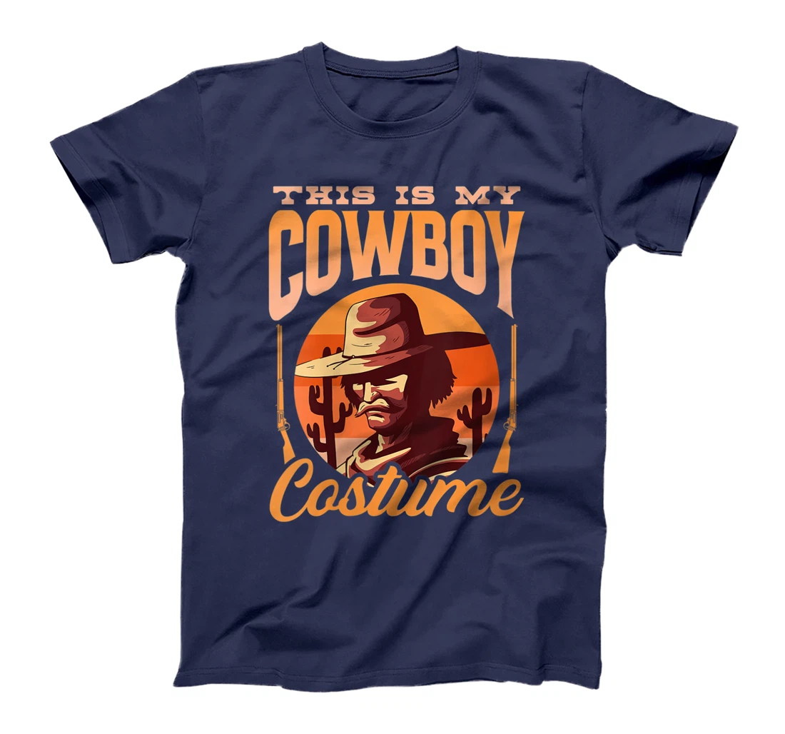 Womens This Is My Cowboy Costume Cute Texas Sayings Cowboys T-Shirt