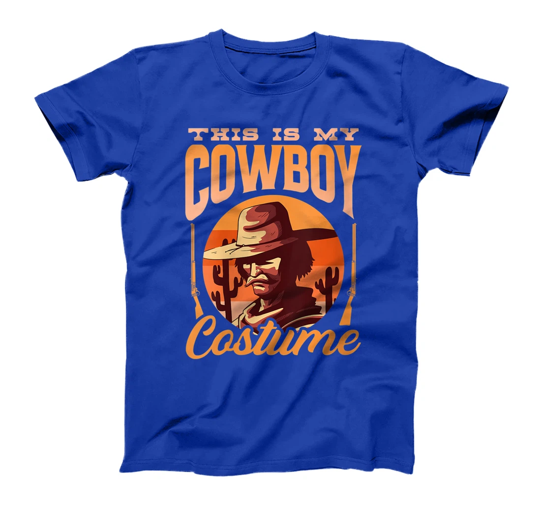 Womens This Is My Cowboy Costume Cute Texas Sayings Cowboys T-Shirt