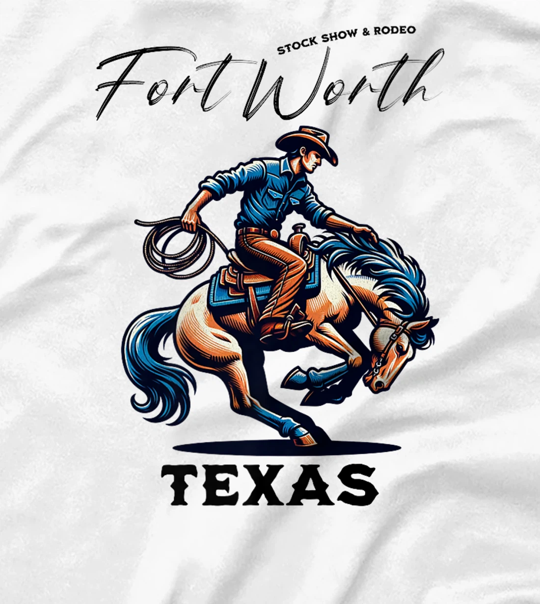 Fort Worth Texas Stock Show & Rodeo Premium T-Shirt