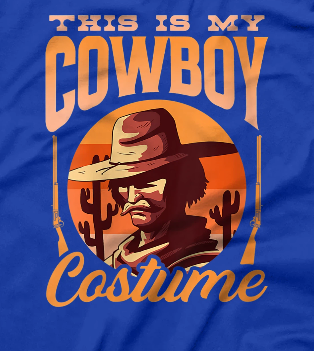 Womens This Is My Cowboy Costume Cute Texas Sayings Cowboys T-Shirt