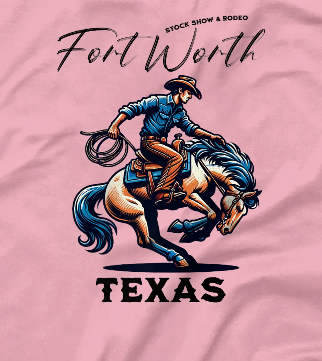 Fort Worth Texas Stock Show & Rodeo Premium T-Shirt